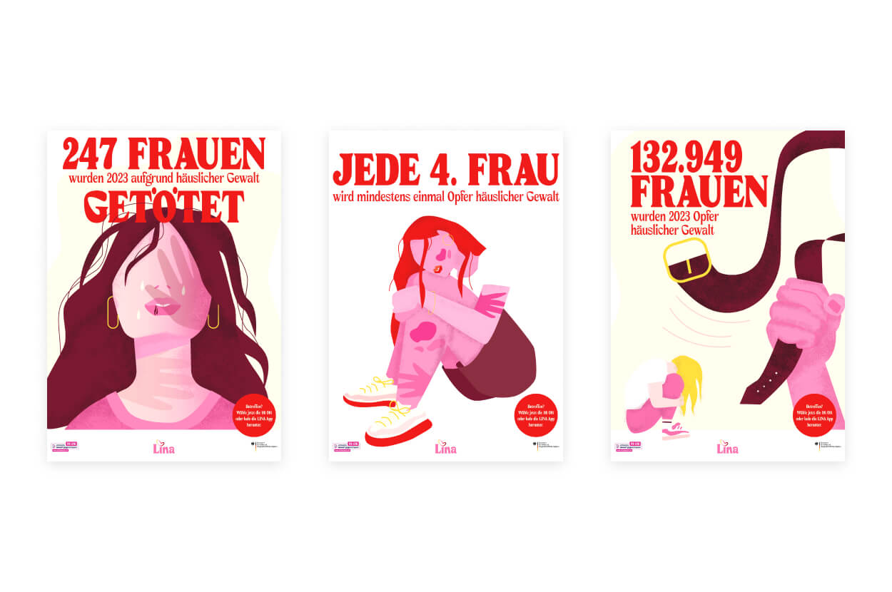 Kampagne gegen Gewalt an Frauen