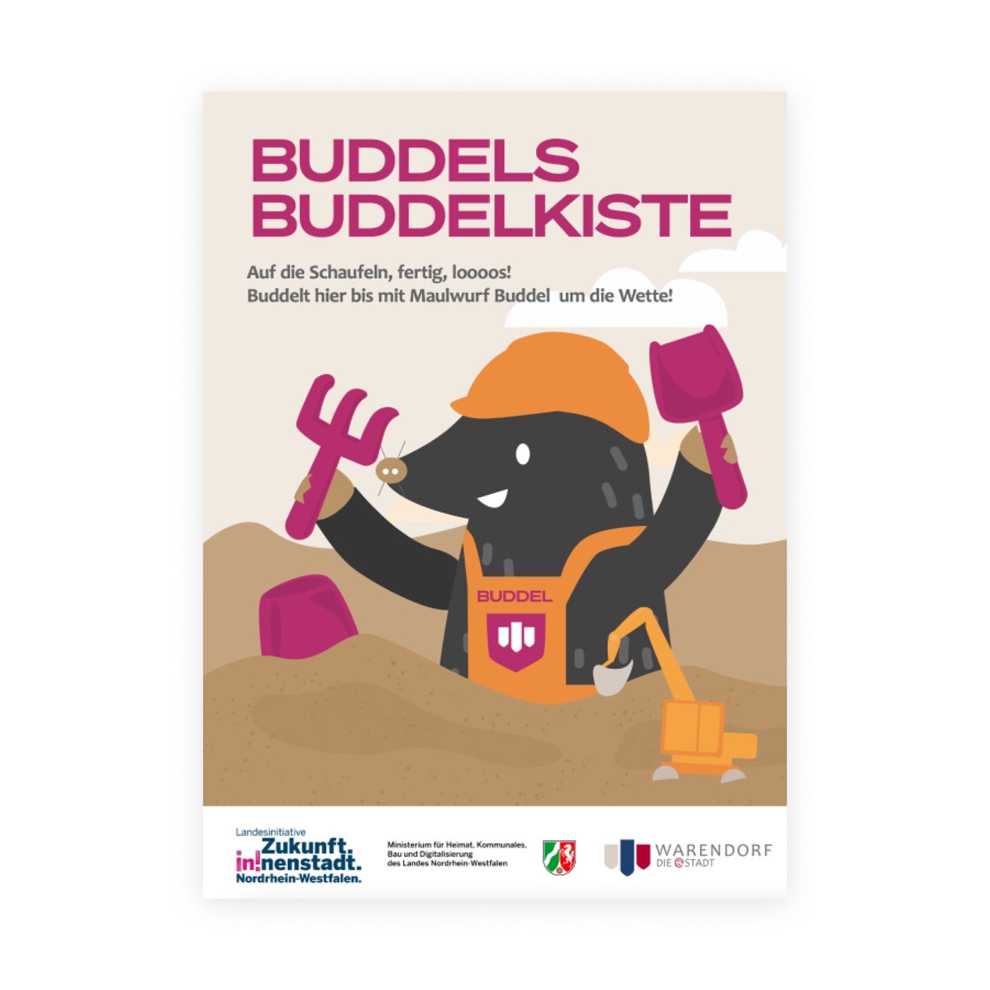 Baustellenmarketing für Warendorfs Altstadt